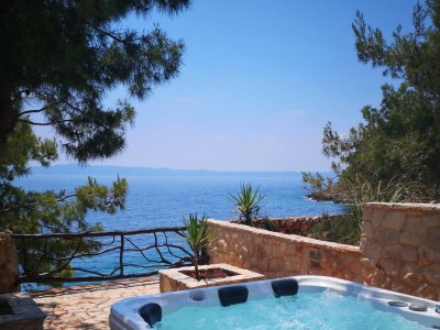 Holiday house Two bedroom house near beach Cove Golubinka, Hvar K-14344 - Outdoor photo 7
