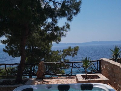 Holiday house Two bedroom house near beach Cove Golubinka, Hvar K-14344 - Outdoor photo 8