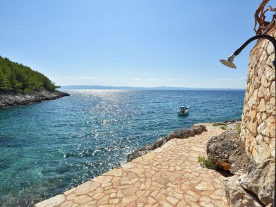 Holiday house Two bedroom house near beach Cove Golubinka, Hvar K-14344 - Outdoor photo 10