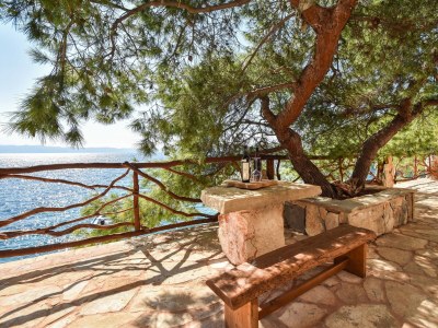 Holiday house Two bedroom house near beach Cove Golubinka, Hvar K-14344 - Outdoor photo 11