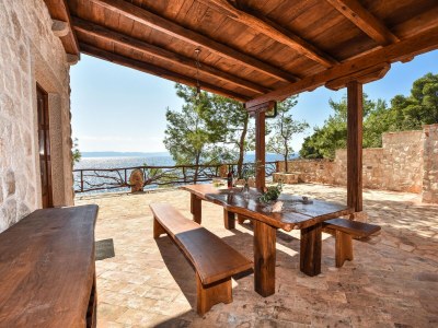 Holiday house Two bedroom house near beach Cove Golubinka, Hvar K-14344 - Outdoor photo 37