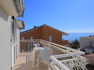 Apartment One bedroom apartment with balcony and sea view Podstrana, Split A-23954-a - Outdoor photo 16