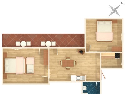 Apartment Two bedroom apartment with balcony and sea view Gradac, Makarska A-6820-b - Outdoor photo 29