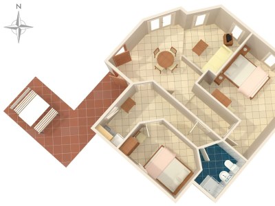 Apartment Two bedroom apartment with terrace Krnica, Marčana A-7357-b - Outdoor photo 29