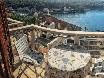 Apartment Two bedroom apartment with balcony and sea view Povlja, Brač A-14399-c - Outdoor photo 19
