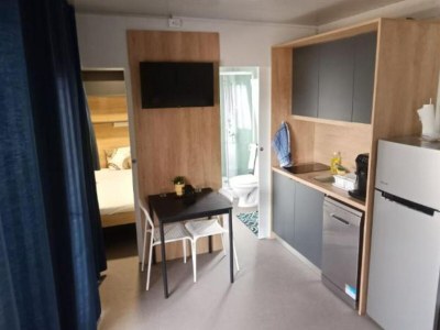 caravan Standard Two Bedroom Mobile Home with Terrace and Sea View (Br3) - Features photo 8