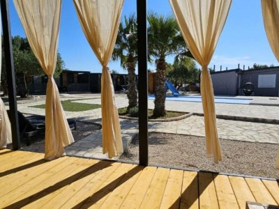 caravan Standard Two Bedroom Mobile Home with Terrace and Sea View (Br3) - Outdoor photo 17