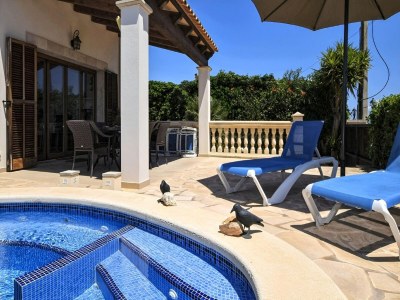 Holiday house Villa in Santanyí with Private Pool & BBQ - Outdoor photo 3