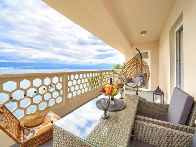 Apartment One-Bedroom Apartment With Terrace in Vrbnik - Apartment