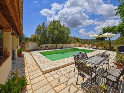 Holiday house Finca auf Mallorca mit Pool und Aussicht - Outdoor photo 11