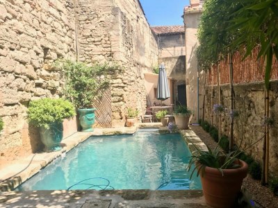 Apartment Heated Pool Apartment in Uzes - Outdoor photo 3