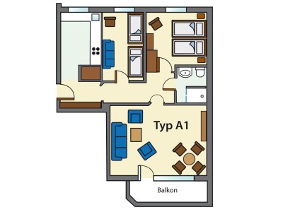 Holiday apartment Haus 4 Jahreszeiten (A1) - Features photo 11