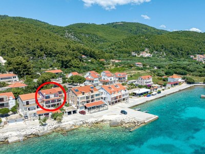 Apartment Two bedroom apartment near beach Prižba, Korčula A-175-d - Outdoor photo 3