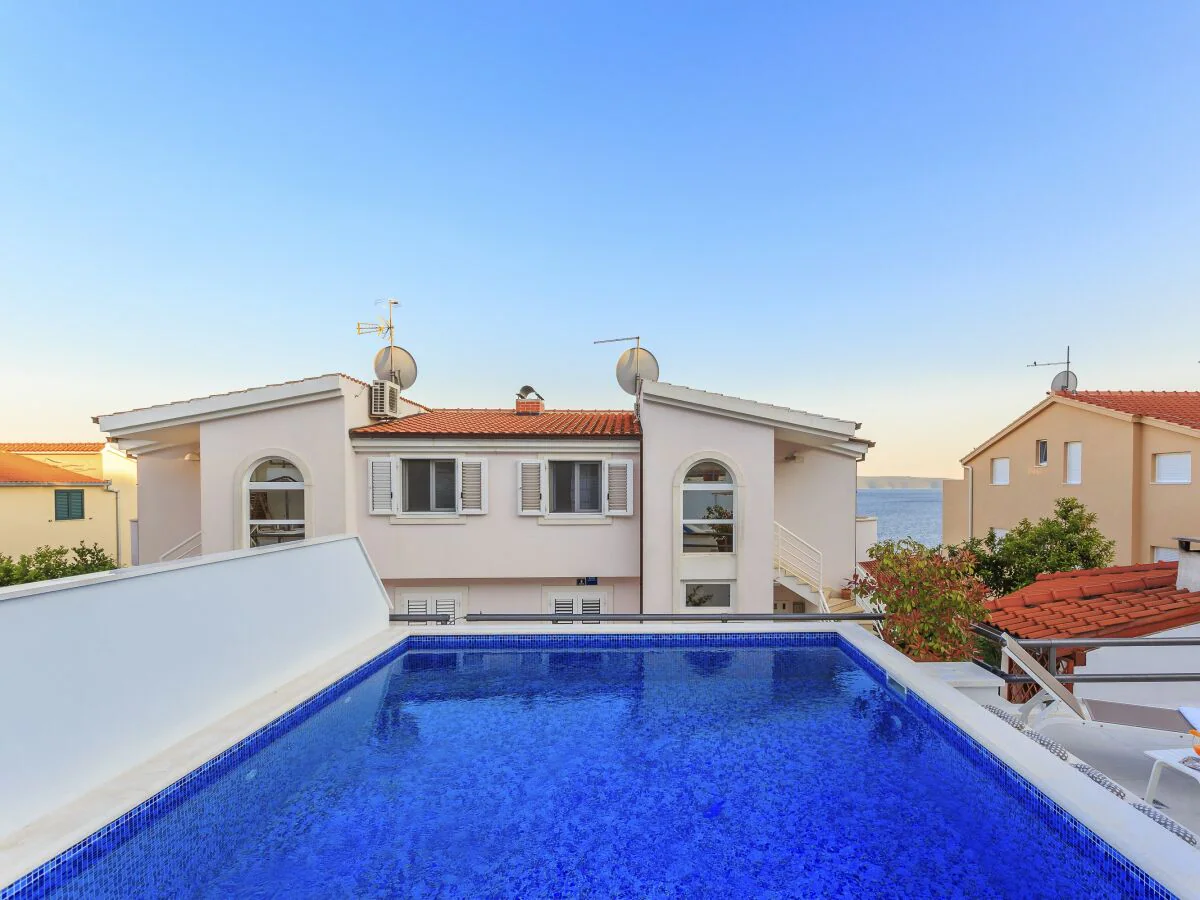 Apartment One bedroom apartment with terrace and sea view Rastići, Čiovo A-1084-c