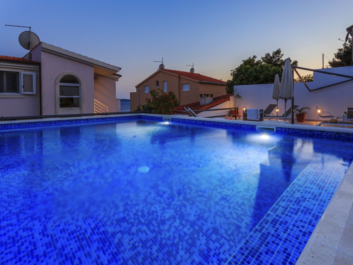 Apartment One bedroom apartment with terrace and sea view Rastići, Čiovo A-1084-c - Outdoor photo 5