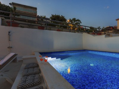 Apartment One bedroom apartment with terrace and sea view Rastići, Čiovo A-1084-c - Outdoor photo 6