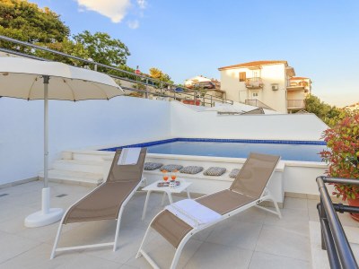 Apartment One bedroom apartment with terrace and sea view Rastići, Čiovo A-1084-c - Outdoor photo 10