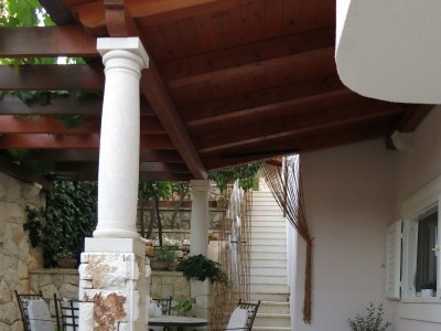 Apartment One bedroom apartment with terrace and sea view Rastići, Čiovo A-1084-c - Outdoor photo 30