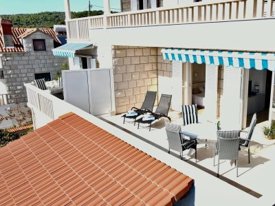 Apartment Two bedroom apartment with terrace and sea view Puntinak, Brač A-718-a - Outdoor photo 33