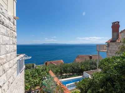 Apartment Two bedroom apartment with terrace and sea view Puntinak, Brač A-718-b - Outdoor photo 28