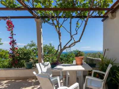 Apartment Two bedroom apartment with terrace and sea view Puntinak, Brač A-718-c - Outdoor photo 9