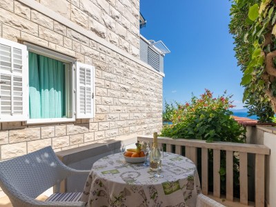 Apartment Studio flat with terrace and sea view Puntinak, Brač AS-718-a - Outdoor photo 29