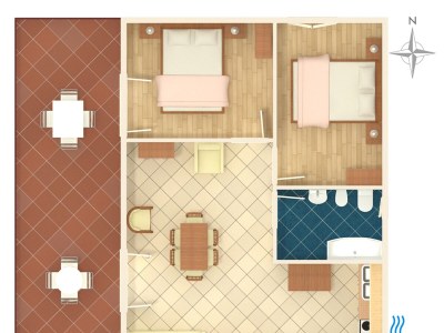 Apartment Two bedroom apartment with terrace and sea view Stupin Čeline, Rogoznica A-2096-b - Outdoor photo 33