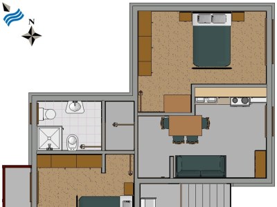 Apartment Two bedroom apartment with terrace Ugljan A-830-b - Outdoor photo 32