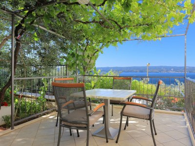 Apartment One bedroom apartment with terrace and sea view Duće, Omiš A-2737-b - Outdoor photo 8