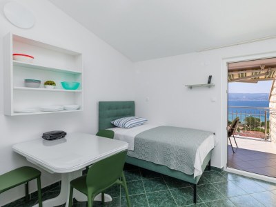 Apartment One bedroom apartment with terrace and sea view Duće, Omiš A-2737-b - Outdoor photo 23