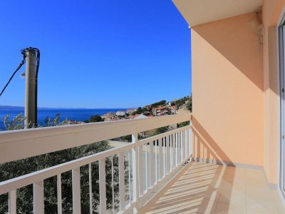 Apartment One bedroom apartment with balcony and sea view Stanići, Omiš A-2818-a - Outdoor photo 22