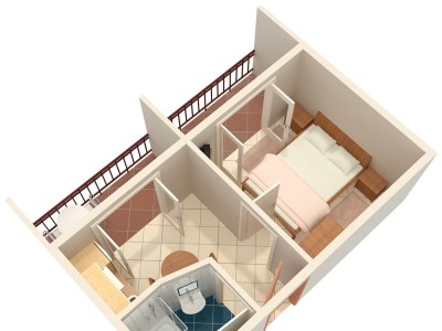 Apartment One bedroom apartment with balcony and sea view Stanići, Omiš A-2818-a - Outdoor photo 27