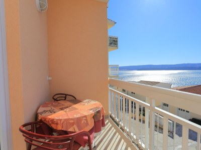 Apartment One bedroom apartment with balcony and sea view Stanići, Omiš A-2818-a - Outdoor photo 29