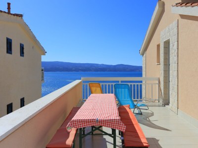 Apartment One bedroom apartment with balcony and sea view Stanići, Omiš A-2818-c - Outdoor photo 8