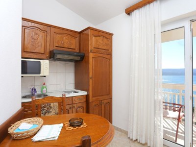 Apartment One bedroom apartment with balcony and sea view Stanići, Omiš A-2818-c - Outdoor photo 13