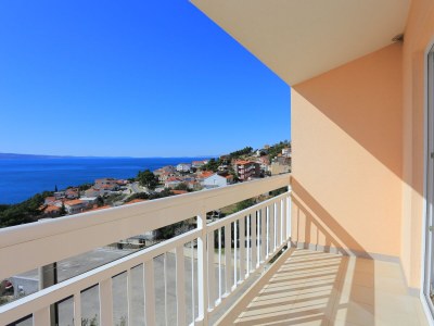 Apartment One bedroom apartment with balcony and sea view Stanići, Omiš A-2818-c - Outdoor photo 24