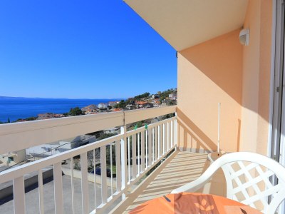 Apartment Studio flat with balcony and sea view Stanići, Omiš AS-2818-b - Outdoor photo 18