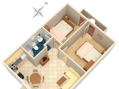 Apartment Two bedroom apartment with balcony and sea view Rogoznica A-2895-b - Outdoor photo 35