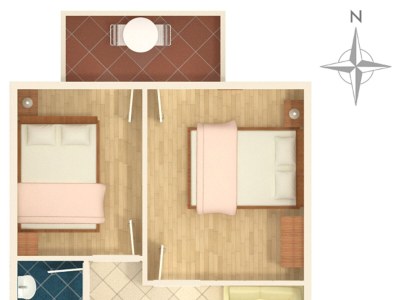 Apartment Two bedroom apartment with balcony and sea view Rogoznica A-2895-b - Outdoor photo 37