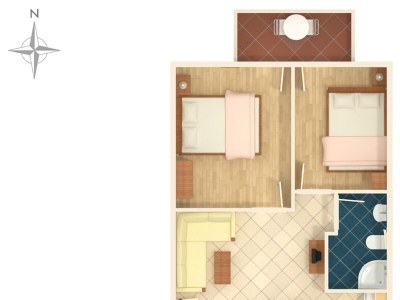 Apartment Two bedroom apartment with balcony and sea view Rogoznica A-2895-c - Outdoor photo 35