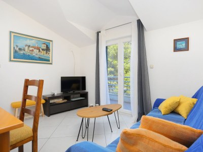 Apartment Two bedroom apartment with terrace and sea view Arbanija, Čiovo A-4320-a - Outdoor photo 12