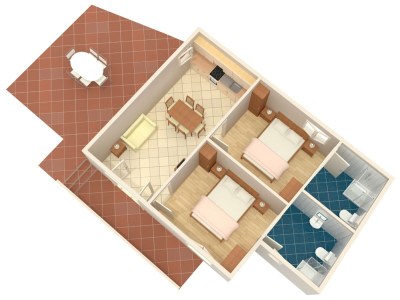 Apartment Two bedroom apartment with terrace Arbanija, Čiovo A-4320-b - Outdoor photo 12