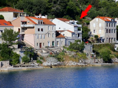 Apartment One bedroom apartment near beach Račišće, Korčula A-4360-a - Outdoor photo 2