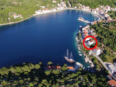 Apartment One bedroom apartment near beach Račišće, Korčula A-4360-a - Outdoor photo 6