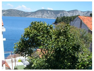 Apartment One bedroom apartment near beach Račišće, Korčula A-4360-a - Outdoor photo 8