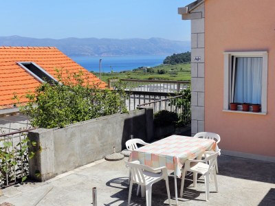 Apartment One bedroom apartment with terrace and sea view Lumbarda, Korčula A-4352-b - Outdoor photo 23