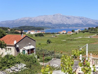 Apartment One bedroom apartment with terrace and sea view Lumbarda, Korčula A-4352-b - Outdoor photo 25