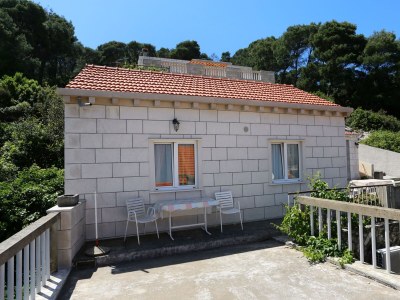Apartment One bedroom apartment with terrace and sea view Lumbarda, Korčula A-4352-b - Outdoor photo 27