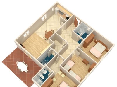 Apartment Three bedroom apartment near beach Korčula A-4407-a - Outdoor photo 39