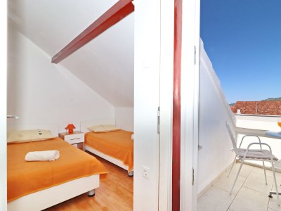 Apartment Two bedroom apartment with terrace and sea view Vela Luka, Korčula A-4449-c - Outdoor photo 8